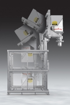 Transferring Multiple Bulk Materials Without Cross Contamination